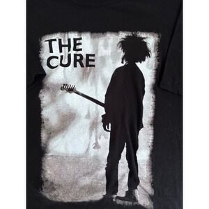 The Cure/Robert Smith Fandom Black Short Sleeve T Shirt Size 2XL